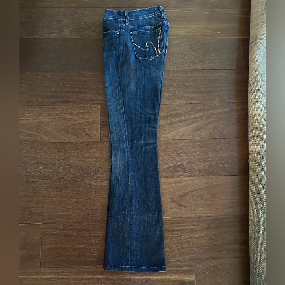 COH Citizens of Humanity Amber Stretch High Rise Bootcut Denim Jeans - size 24